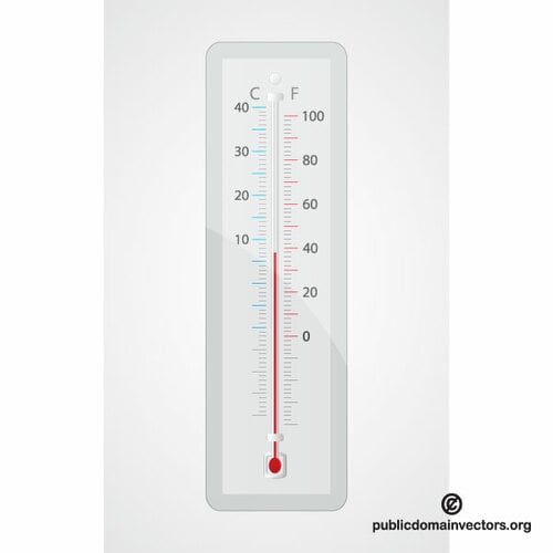 Imágenes Prediseñadas termómetro vector