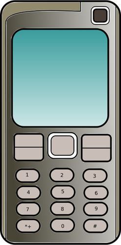 Мобильный телефон векторное изображение