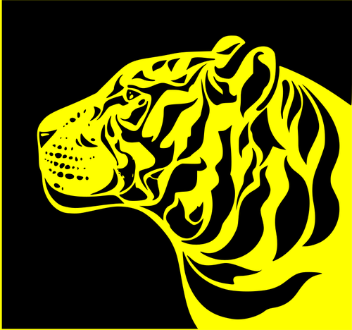 Gelber tiger