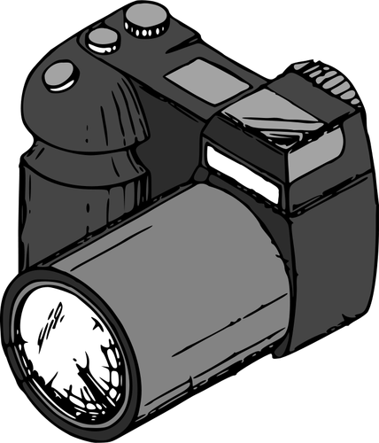 Immagine vettoriale fotocamera