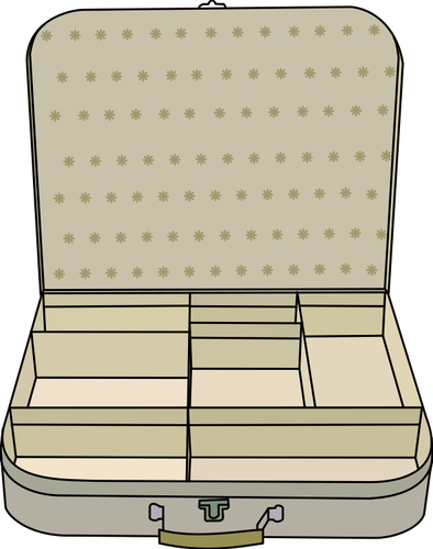 Suitcase vector clip art