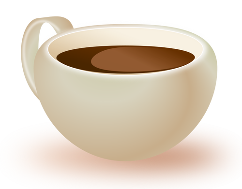 Cup of coffee vector