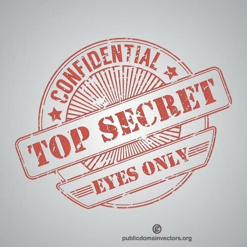 Top secret-Stempel