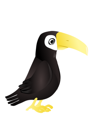 सरल toucan वेक्टर चित्रण