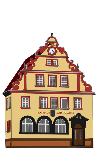 Imagem vetorial de Town Hall, em Bad Rodach