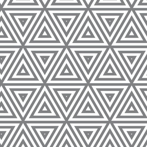 Trekantet mønster grå farge