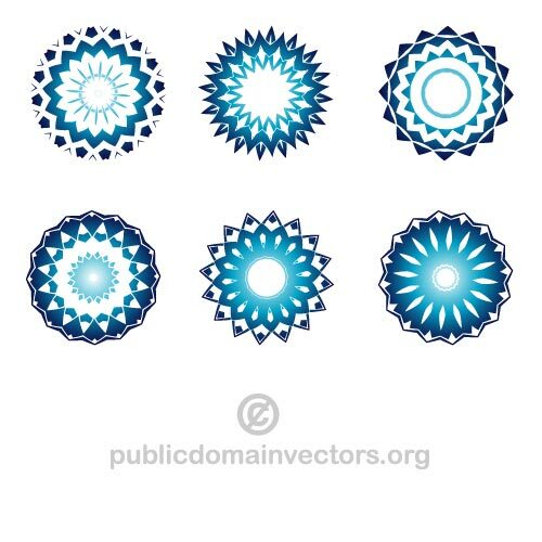 Elementos de diseño tribal vector pack