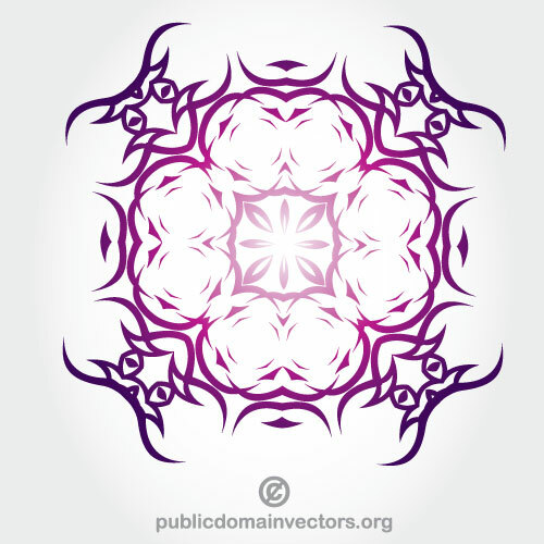 Tribal tattoo style vector