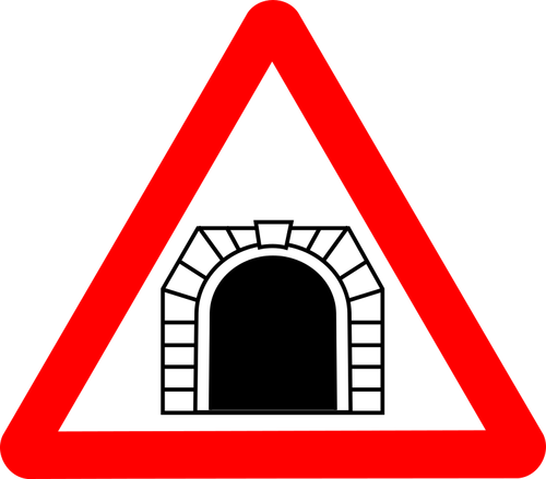 Road sign tunnel