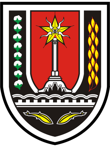 Obraz wektor logo miasta Semarang