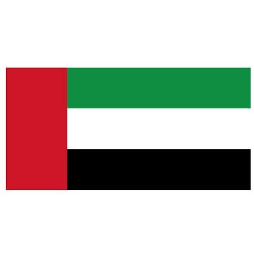 Bandera de los Emiratos Árabes Unidos