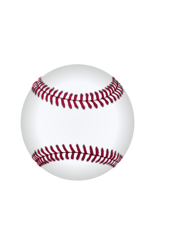 Vecteur, dessin de balle de baseball