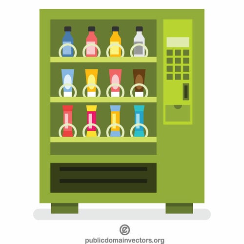 Máquina de vending clip-art