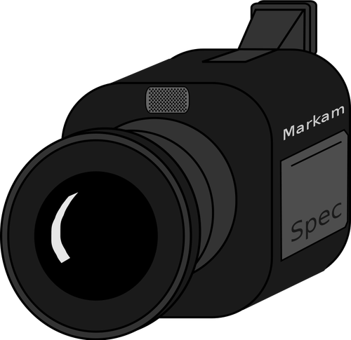 Image vectorielle de caméra vidéo