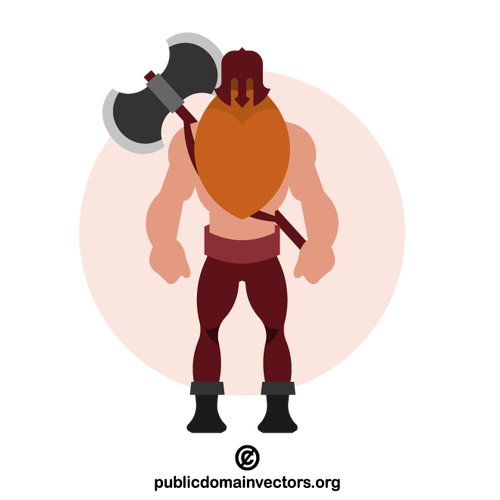 Clip-art guerreiro viking