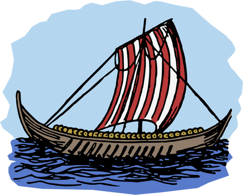 Image de bateau de Viking