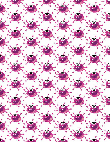 Viren-Cartoon-pattern