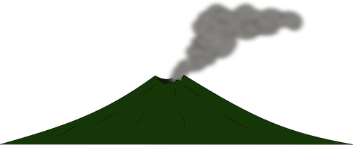 漫画溶岩のベクトル画像