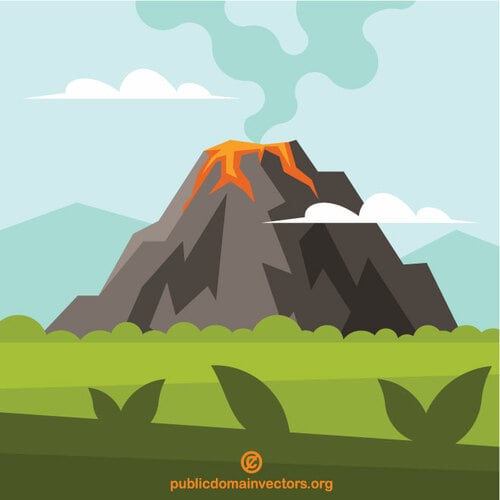 Volcano lava | Public domain vectors