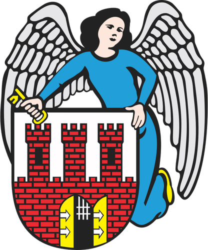 Image clipart vectoriel des armoiries de la ville de Torun