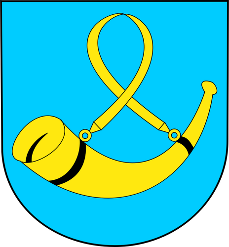 Vectorafbeeldingen van wapenschild van de stad Tychy