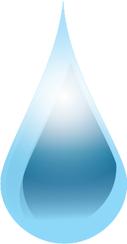 Desenho de gota de água
