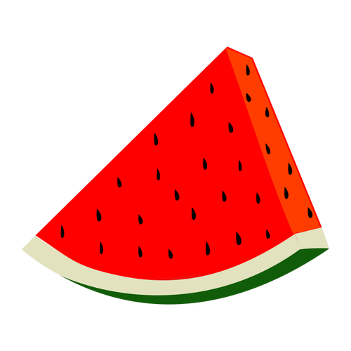 Wassermelone Stück