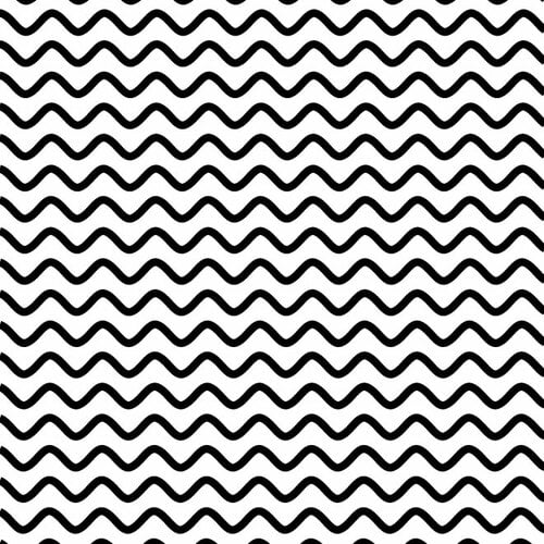 Wavy lines horizontal