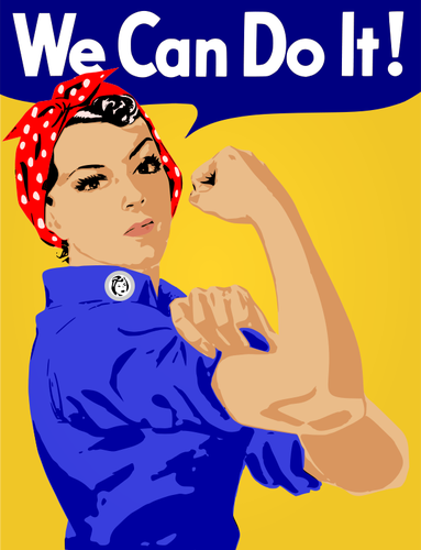 We Can Do It vector poster