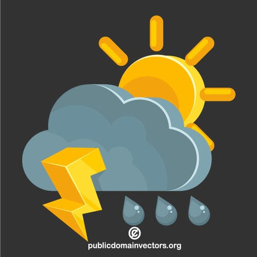 Weather forecast symbol