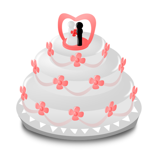 كعكة الزفاف