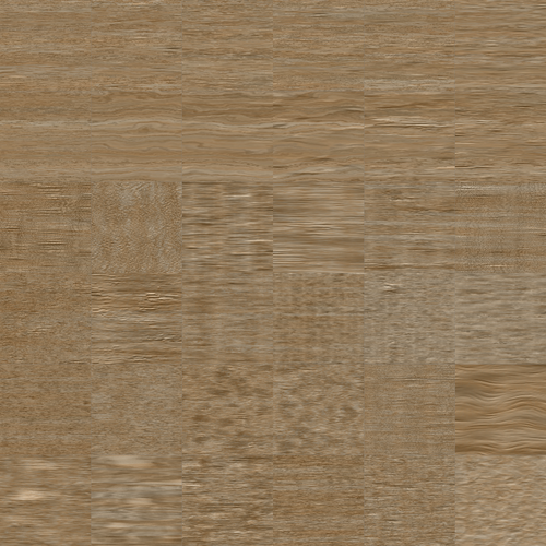 床から木製のタイル