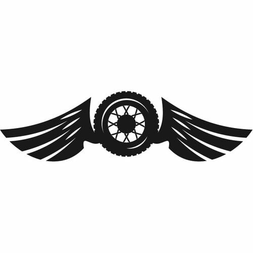 Wing wheel silhouette