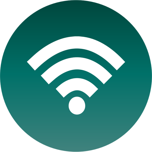 WiFi grønne signal
