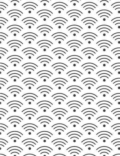 Wi-Fi seamless pattern