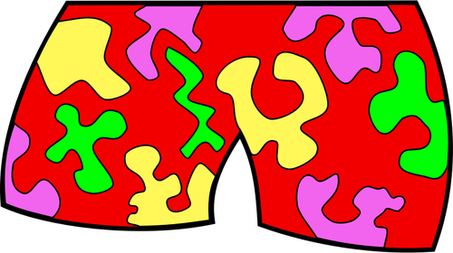 Ilustración de vector de troncos de la nadada