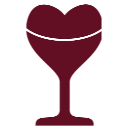 Gráficos vectoriales de vidrio de vino