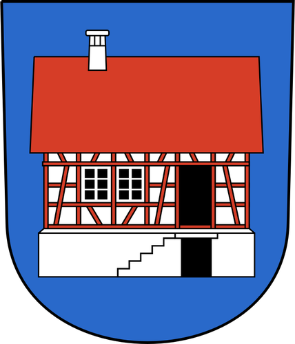 Immagine vettoriale dello stemma di Hausen am Albis