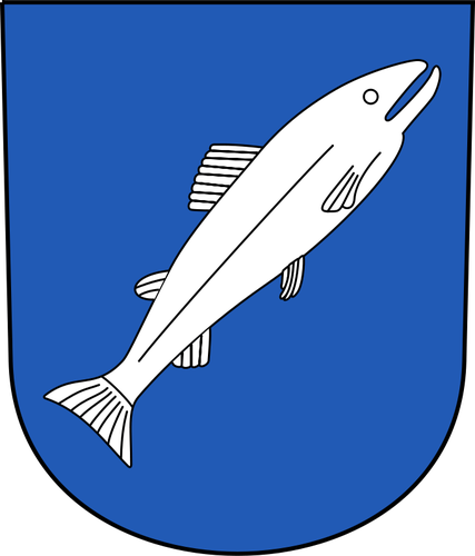 Rheinau stema vector illustration