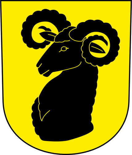 Wildberg の紋章ベクトル画像