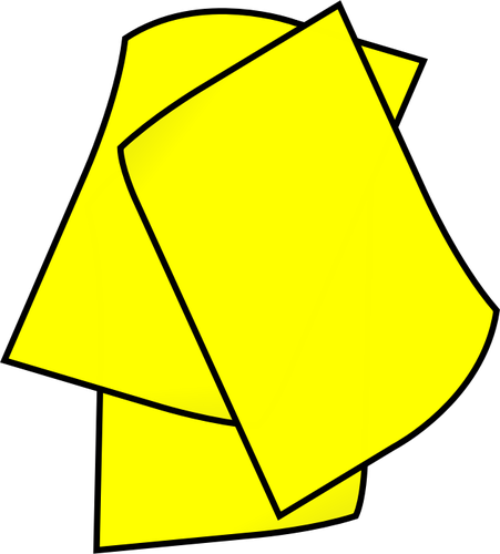 Yellow post-it notes