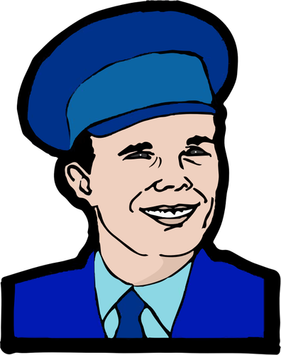 Yuri Gagarin vector afbeelding