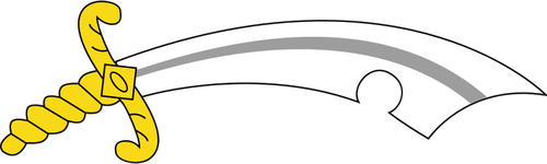 Gambar vektor pedang