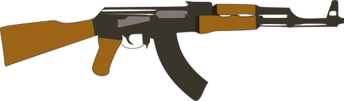 Imagine vectorială de Kalashnikov