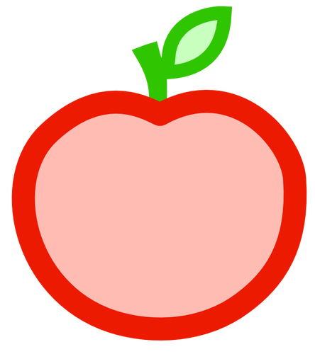 Apple pictograma grafică vectorială