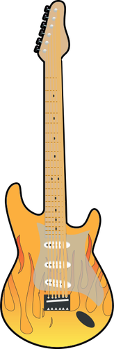 Basová kytara vektorový obrázek