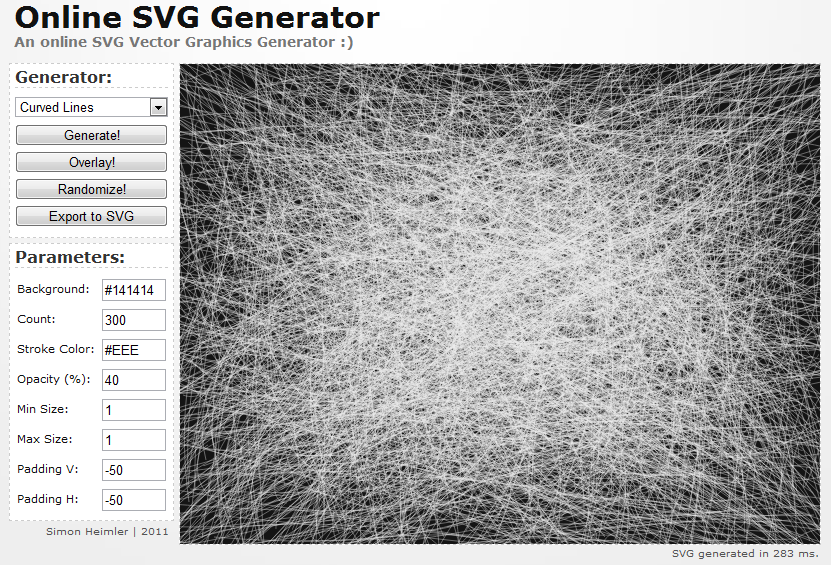 Svg generator