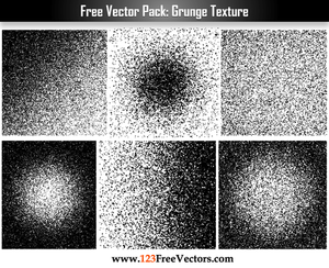 Grunge konsistens vektor pack 2