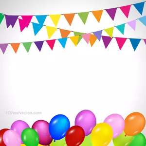 Happy Birthday Party Hintergrund