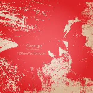 Grunge background in red color